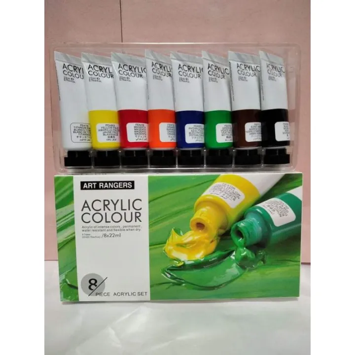 Art Ranger Acrylic paint set 8 pieces Lazada PH