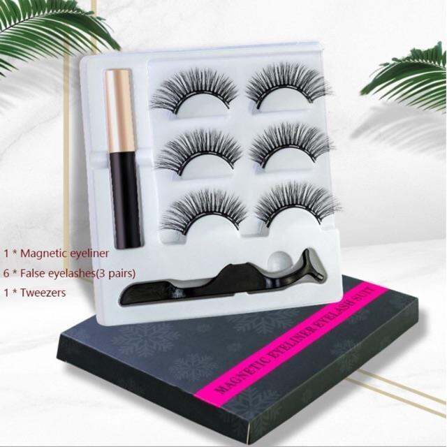 Eyeliner Eyelash Suit Kit Lashes Natural Long Lazada PH