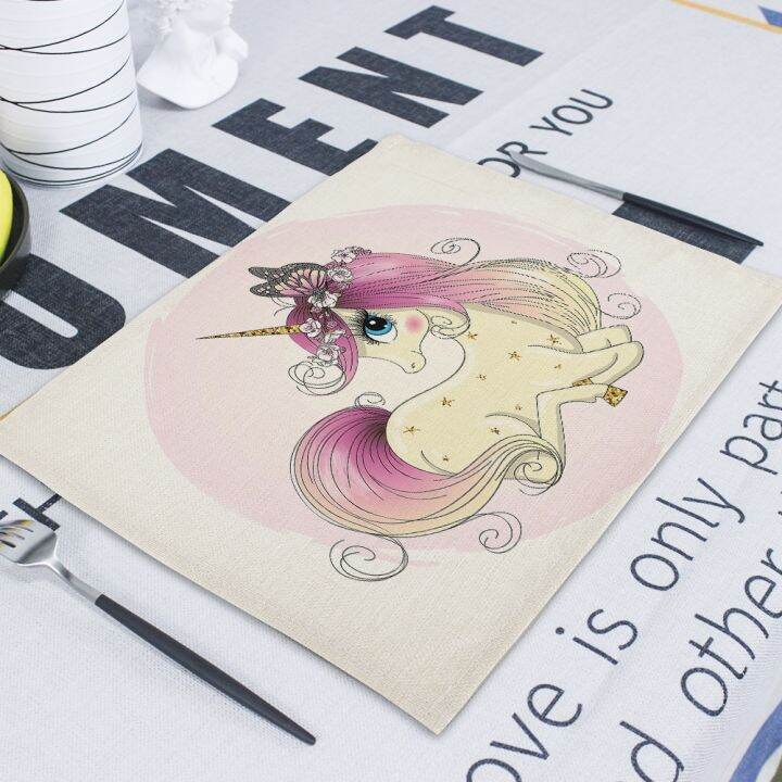 lz-1pcs-unicorn-fashion-pattern-table-mat-creative-beauty-flower-table-napkin-for-wedding-kitchen-decor-placemat-dining-mat-for-cup