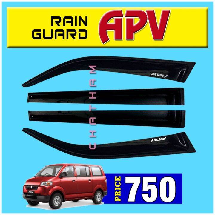 Suzuki APV ( Rain Guard Window Door Visor ) ♧ Lazada PH