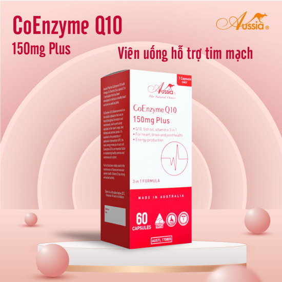 Viên uống bổ tim aussia coenzyme q10 150mg plus 60 viên - ảnh sản phẩm 2