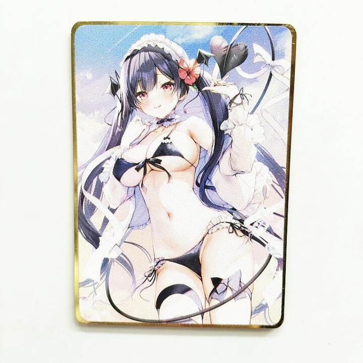 cw-kitagawa-beelzebul-hu-tao-mona-boa-hancock-metal-card-kawaii-anime-game-collection-cards