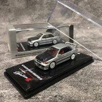 INNO 1:64 EVO III โลหะหล่อตายรถรุ่นคาร์บอนสีเงิน