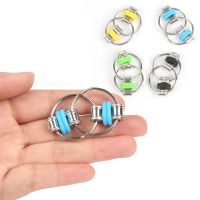 （A Decent） 5สี RelaxToys Fidget ToysChain Fidgetfor ออทิสติกความเครียด HandsToys สำหรับเด็ก Fidget แหวน1Pc