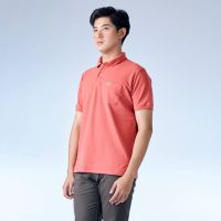 ASTRO DUST RED REGULAR FIT POLO SHIRT เสื้อโปโลสีเเดง ASTRO DUST RED ทรงเรกูล่าร์ฟิต