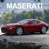 (ร้อน) 1:32 Maserati Alfieri Coupe ล้อแม็กรถสปอร์ตรุ่น D Iecast โลหะของเล่นยานพาหนะรถรุ่นเสียงและแสงจำลองเด็กของขวัญ