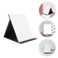 Tabletop Mirror Decorative Makeup Mirror Folding Stand Frame Mirror for Home