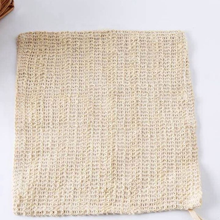 30pcs-cotton-ramie-soap-bag-natural-plant-fiber-environmental-protection-hand-made-soap-ramie-foaming-net-storage-bag