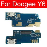 แผงแท่นชาร์จแบบเสียบ Usb สำหรับชาร์จ Doogee Y6พอร์ต Usb อะไหล่สายเคเบิลบอร์ดเฟล็กซ์สายเชื่อมต่อสัญญาณ