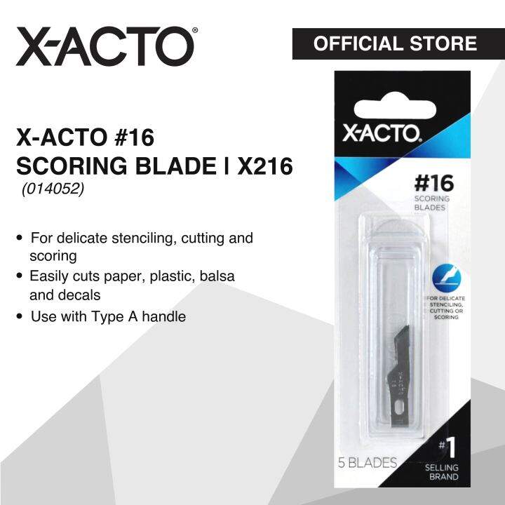 XACTO 16 Scoring Spare Blade Type A Handle 5Blades per pack