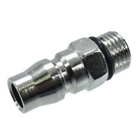 (New Item) 1/4 แอร์ปลั๊กพร้อมแหวนยาง  1/4 AIR PLUG WITH RUBBER RING