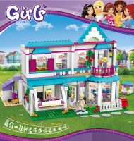 LEGO girls good friend Stephanies house 41314 assembling Chinese building block toys 01014