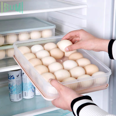 กล่องพลาสติกเก็บไข่ ที่เก็บไข่  ใส่ได้ 24ฟอง