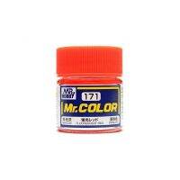 Mr.Hobby Mr.Color C171 Fluorescent Red Semi-Gloss (10ml) 4973028635805