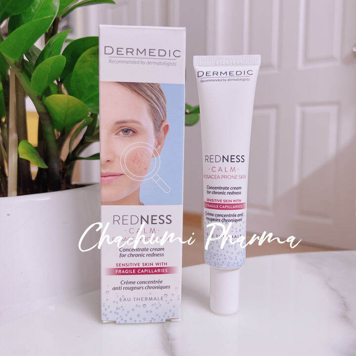 [TPHCM] Kem Dưỡng Cho Da Nhạy Cảm DERMEDIC REDNESS CALM ROSACEA PRONE ...
