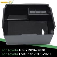 ที่เท้าแขนกล่องเก็บคอนโซลกลางภาชนะ G Lover Orgnaizer H Older สำหรับโตโยต้า Fortuner Hilux 2016 2017 2018 2019 2021