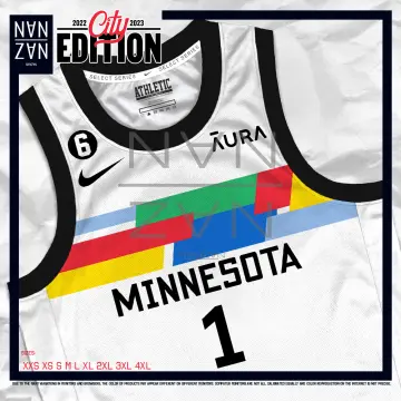 NWT Minnesota Timberwolves Nike Unisex 22/23 Swingman Jersey Icon Edition  Aura 1