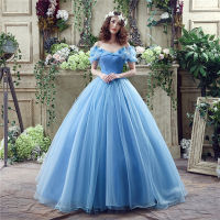 Cinderella quinceanera ชุด2023ใหม่เจ้าหญิงหรูหราหวานพรหมชุดที่รักคอปิดไหล่ vestidos...