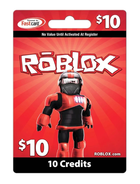 Roblox $10 Gift Card 800 Robux Digital Code