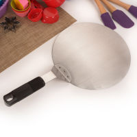 Large Stainless Steel Pizza Peel 10 Inch Cake Lifter Round Cookie Spatula