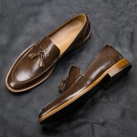 American Style Man Casual Shoes Comfortable Fashion Luxury loafers Men Leather Shoes