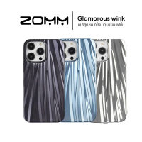 ZOMM เคสไอโฟน สีเมทัลลิค แบบอ่อน สำหรับ 14ProMax/14Pro/14Plus/14/13ProMax/13Pro/13/12ProMax/12Pro/12/11ProMax