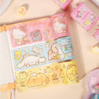 16 pcslot 6cm*2M Cute Dog Cat Washi Tape Decoration Stickers Scrapbooking Diary Masking Tape stationery school supplies