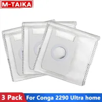 3 Pack 2L Dust Bags For Cecotec Conga 2290 Ultra home Vacuum Cleaner Spare Parts self-emptying bags Box Replacement Accessories Vacuum Cleaners Access