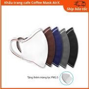 Khẩu Trang Vải Kháng Khuẩn Thời Trang 3D Mask Hương Thơm Cafe AIRX