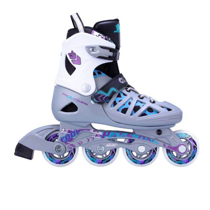 Inline skates Roller skates are adjustable, removable and washable for