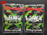 รับคู่ #145 Chase Nissan GT-R Magic Green #146 Chase Lamborghini Huracan GT Magic Green 1:64 MINI GT X Tarmac works