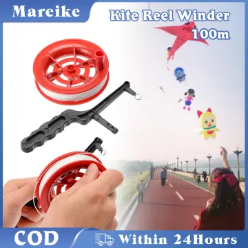 2 Pcs Kite Line Wheel Winder Sports Tool Flight Accessories Red