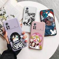 [มาแรง] เคสลายอสูรกายจากญี่ปุ่น X4 Pocox4 M4 Pro ซิลิโคนอ่อนการ์ตูนเคสโทรศัพท์ Xiaomi Poco X4 X 4 M X4Pro Fundas