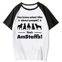 Amstaff เสื้อยืดผู้หญิง Y2K กราฟิกการ์ตูนเสื้อยืดเด็กผู้หญิง2000เสื้อผ้าการ์ตูนกราฟิก