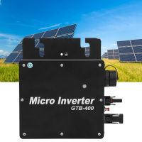 อินเวอร์เตอร์พลังงานแสงอาทิตย์แบบกริดไทอินเวอร์เตอร์ Pure Sine Waving Micro Inverter GTB‑400 กำลังไฟ 400W