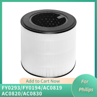 สำหรับ Philips เครื่องกรองอากาศอุปกรณ์เสริม FY0293 FY0194 AC0819 AC0820 AC0830ตัวดักจับฝุ่นชิ้นส่วนตัวกรอง