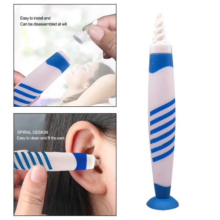Ailong Spiral Ear Wax Removal Grips Earwax Cleaner Earpicks for Adult