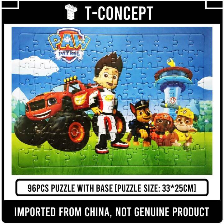 Paw Patrol Puzzle E 96pcs For Kids Learning | Lazada