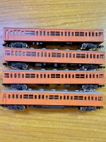 KATO N 10-362 Orange  Commuter Train series 103, 4 cars set, fully tested, as new condition.   KATO N 10-362 รถไฟฟ้าสีส้ม รุ่น 103 ชุด 4 คัน ทดสอบครบ สภาพเหมือนใหม่