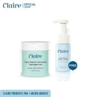 Claire Triple Prebiotic Skin Repair Treatment Pad + Skin Energy Micro-Mousse 100 ML