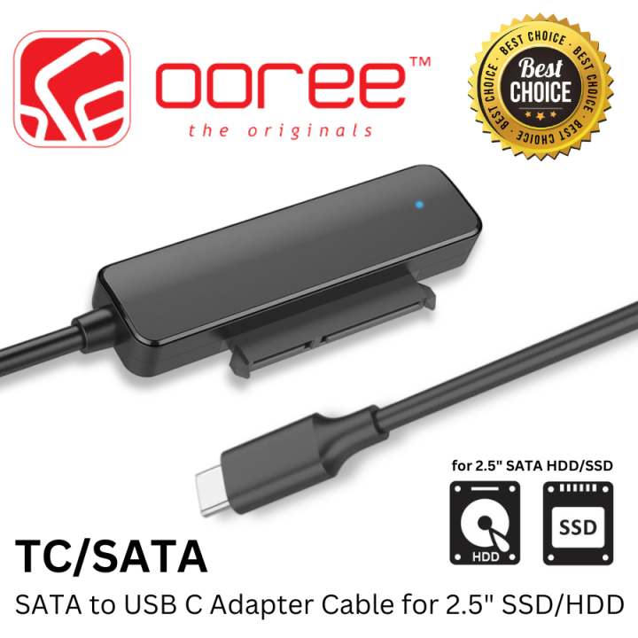 USB-C (Type C) to SATA III Adapter