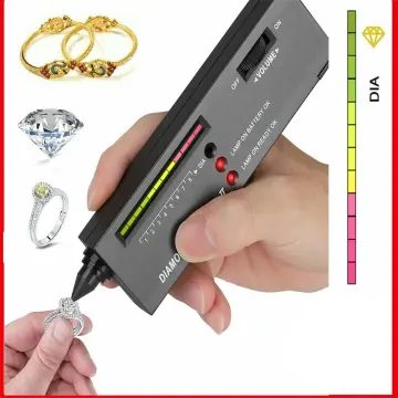 Portable Diamond Gem Tester Selector V2 with Case Gemstone Platform Jeweler  Tool