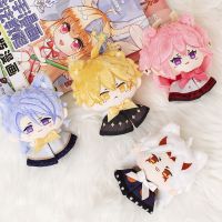 【CC】 12cm Cartoon Kawaii Genshin Venti Hutao Anime Plushie Birthday Gifts for Baby Kids