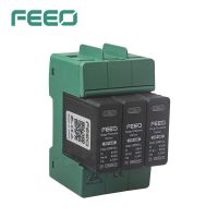 Spd Dc 3P 1000V 1500V 20ka ~ 40ka Tuv Amp; Ce Din Rail อุปกรณ์ป้องกันไฟกระชากพลังงานแสงอาทิตย์กลางแจ้ง