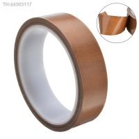 ✉ 25mm x 10m x 0.18mm Brown Resistant High Temperature Adhesive Insulation Tape Low Friction For Plastic Seaming