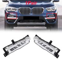 Front LED DRL Fog Light for BMW X3 X4 G01 G02 2017-2019 Driving Lamp Daytime Running Light Bumper Lamp