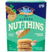 Blue Diamond Rice Cracker with Almonds Country Ranch 120.5g. Fast shipping