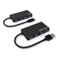 4-port HUB3.0 Ultra-thin 4-port 3.0 Splitter 2.0 Hub Computer Hub Station Docking Expander USB Z3W2