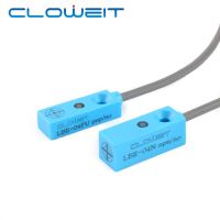 สวิตช์ไฟฟ้า Cloweit IP68 4มม. ปลอก ABS ขนาดเล็กแบบไม่ฟลัชอุปนัยตรวจจับสวิตช์เซ็นเซอร์ LBE-04สำหรับพีแอลซี NPN/PNP DC 12V 24V