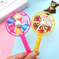 Creative Plastic Windmill Whistle Musical Coloful Whistle Color Random K0I4